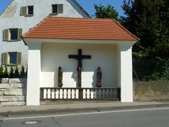 Kreuzigungsgruppe in Obermarchtal.